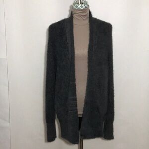 Paper Crane Open Front Cozy Cardigan Oversized Sweater Size Small